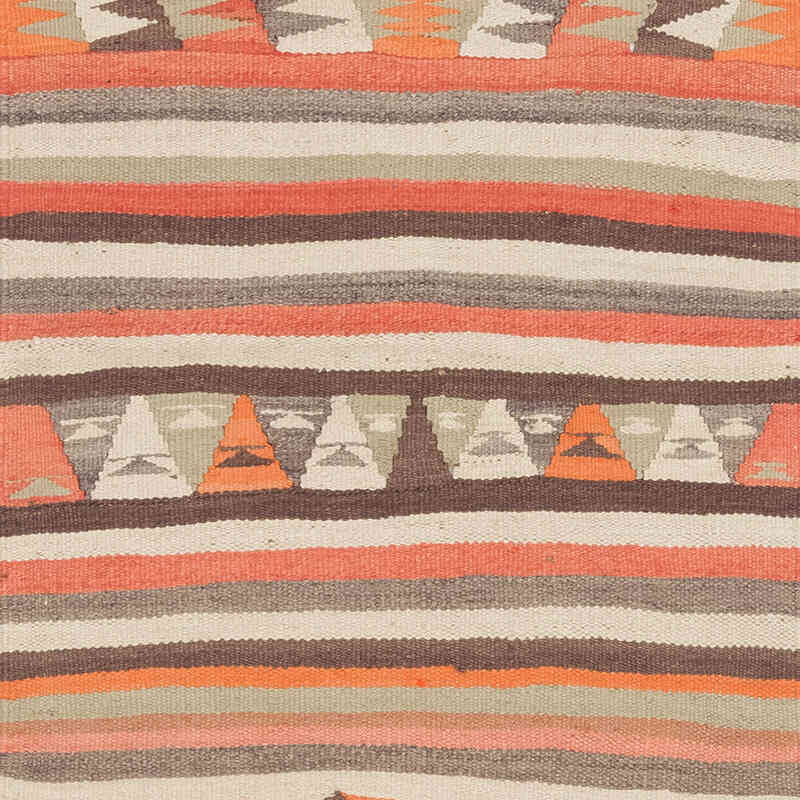 Vintage Tribal Kilim Runner - 3' 2" x 10' 7" (38" x 127") - K0071985