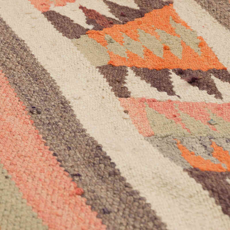 Vintage Tribal Kilim Runner - 3' 2" x 10' 7" (38" x 127") - K0071985