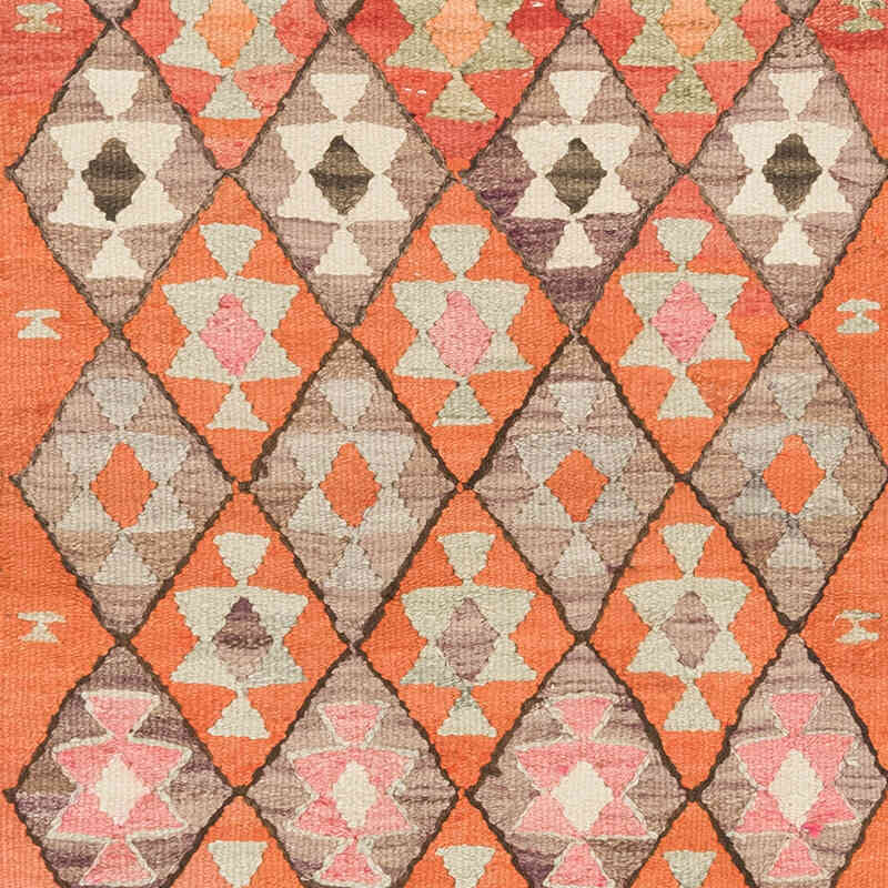 Alfombra Kilim Tribal Vintage - 90 cm x 260 cm - K0071989