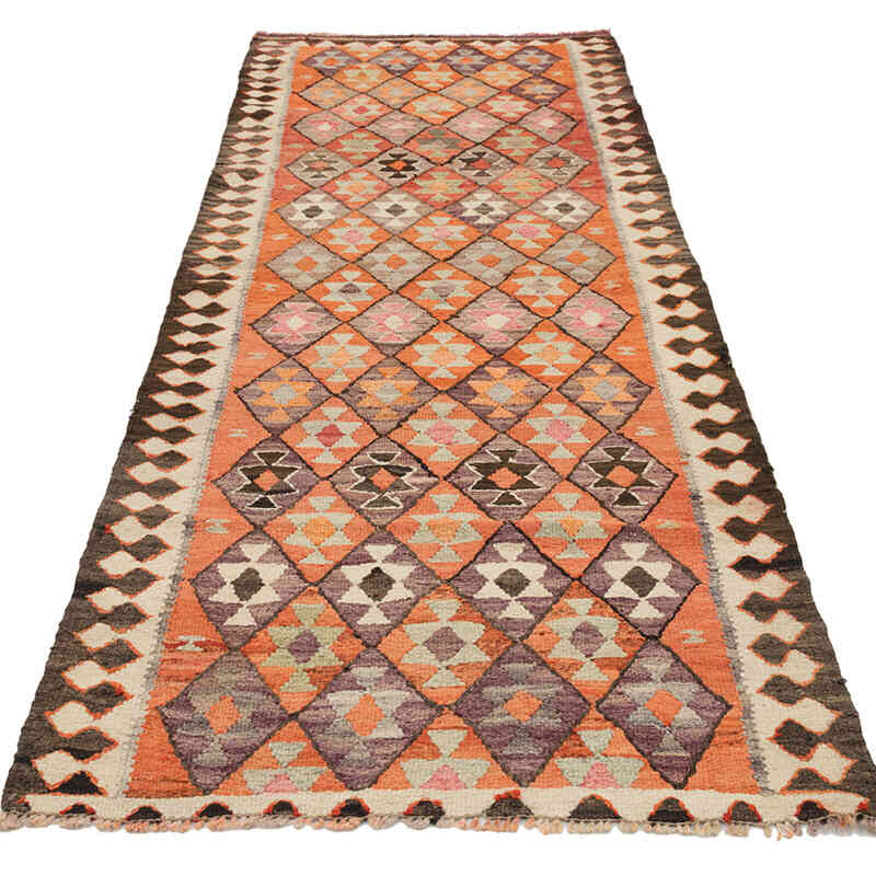 Alfombra Kilim Tribal Vintage - 90 cm x 260 cm - K0071989