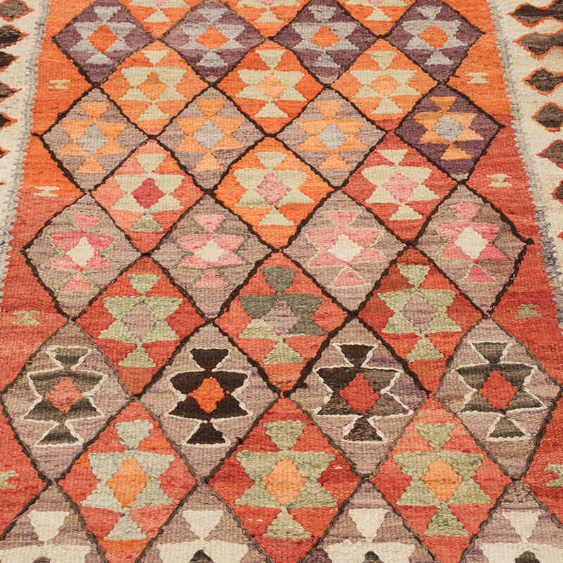Alfombra Kilim Tribal Vintage - 90 cm x 260 cm - K0071989