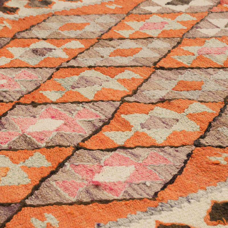 Alfombra Kilim Tribal Vintage - 90 cm x 260 cm - K0071989