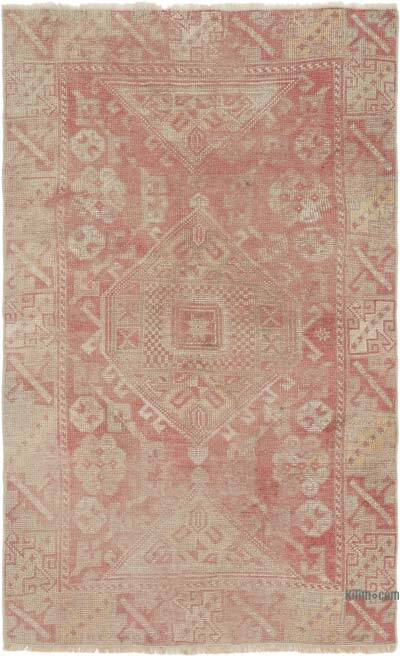 El Dokuma Vintage Halı - 113 cm x 178 cm