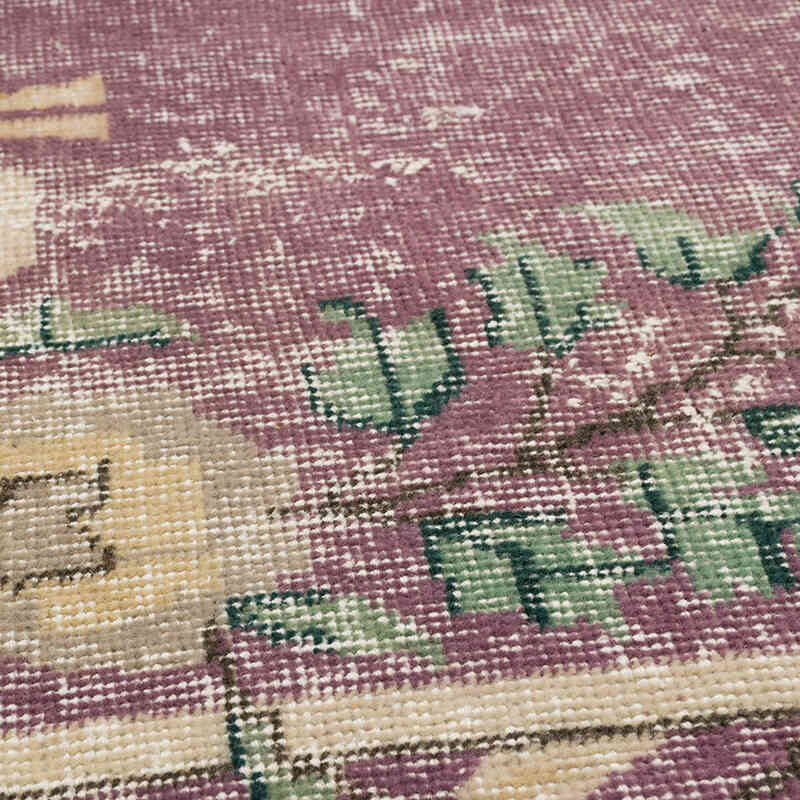 Vintage Turkish Hand-Knotted Rug - 6' 11" x 10'  (83" x 120") - K0071996
