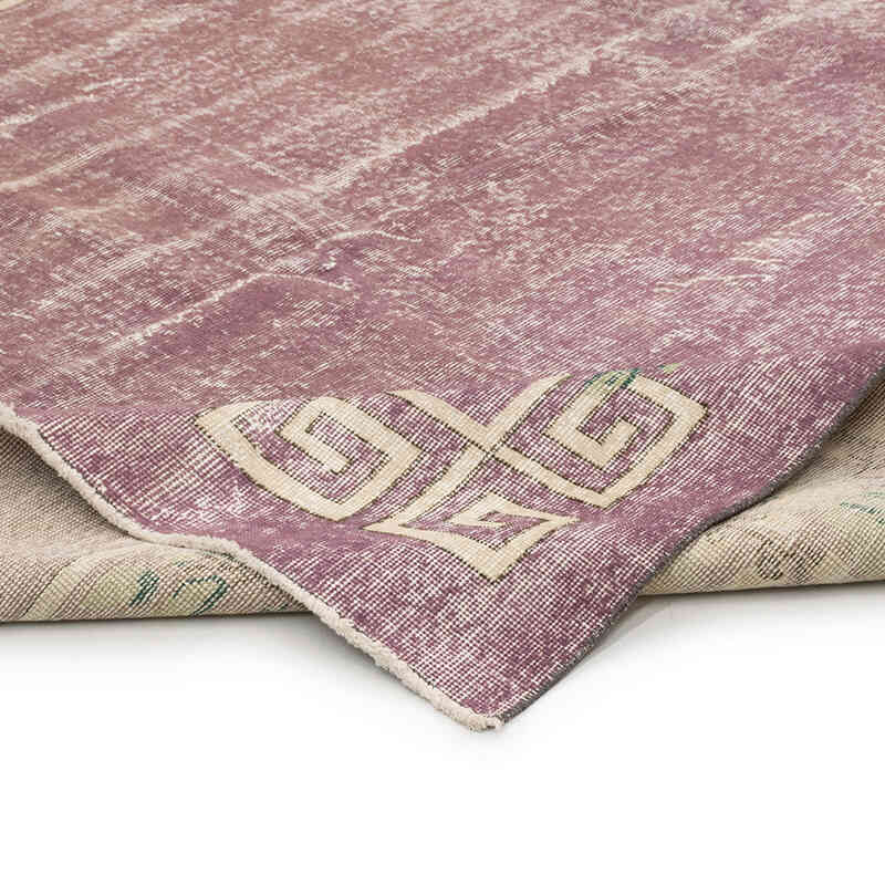 Vintage Turkish Hand-Knotted Rug - 6' 11" x 10'  (83" x 120") - K0071996