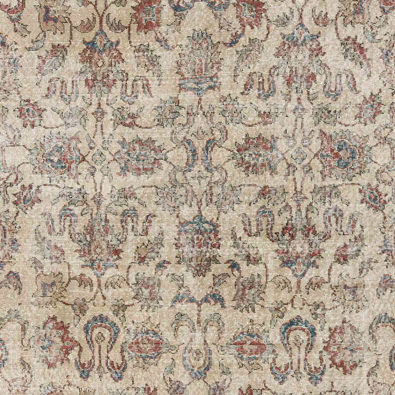 El Dokuma Vintage Halı - 190 cm x 285 cm - K0071997