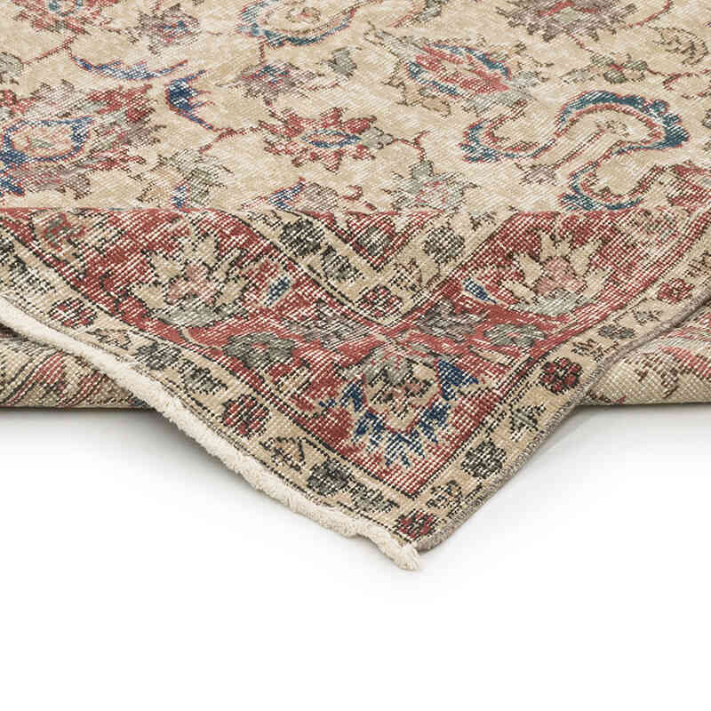 El Dokuma Vintage Halı - 190 cm x 285 cm - K0071997