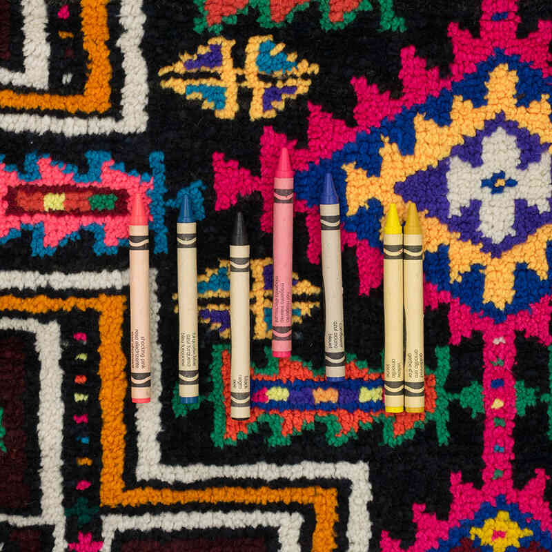 Vintage Tribal Runner Rug - 3'  x 12'  (36" x 144") - K0072022