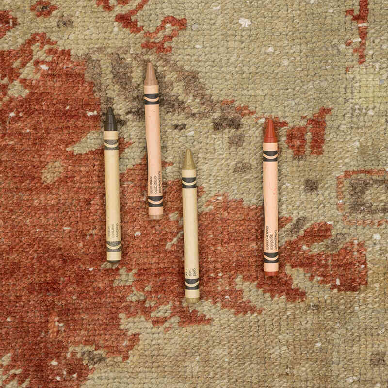 Alfombra Turca Vintage De Pasillo - 100 cm x 308 cm - K0072024