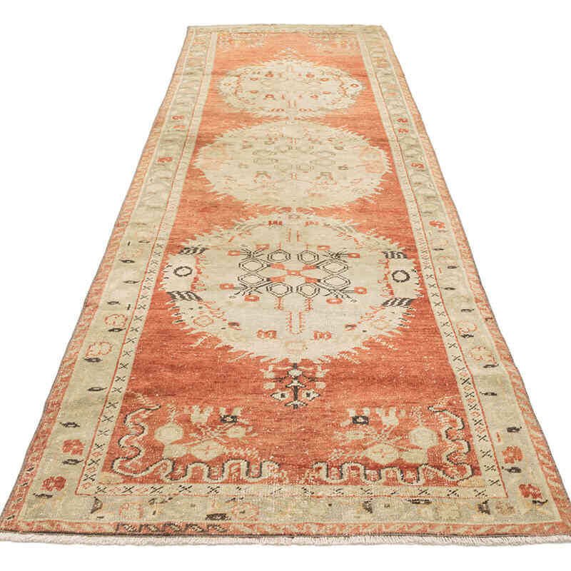 Alfombra Turca Vintage De Pasillo - 100 cm x 308 cm - K0072024