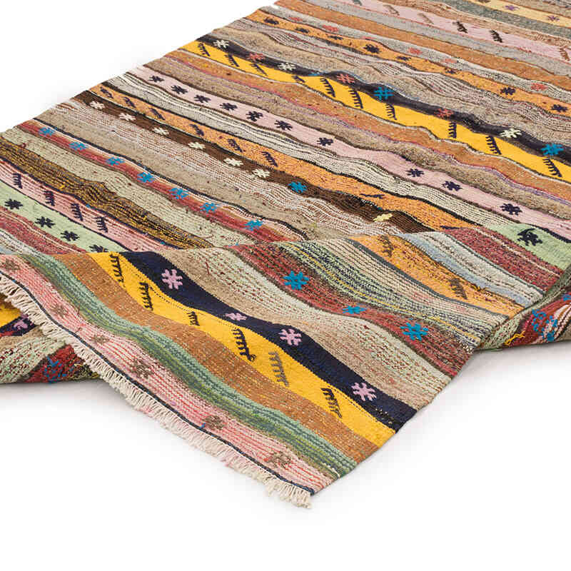 Vintage Turkish Kilim Rug - 5' 2" x 9' 6" (62" x 114") - K0072029