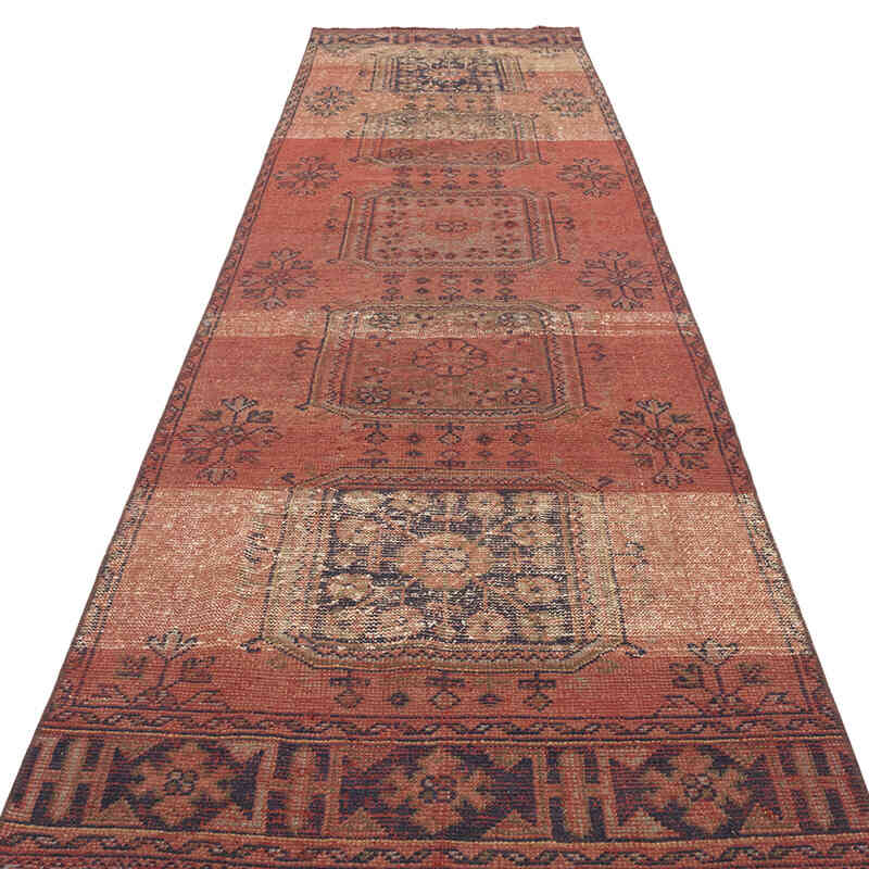 Alfombra Turca Vintage De Pasillo - 96 cm x 353 cm - K0072034