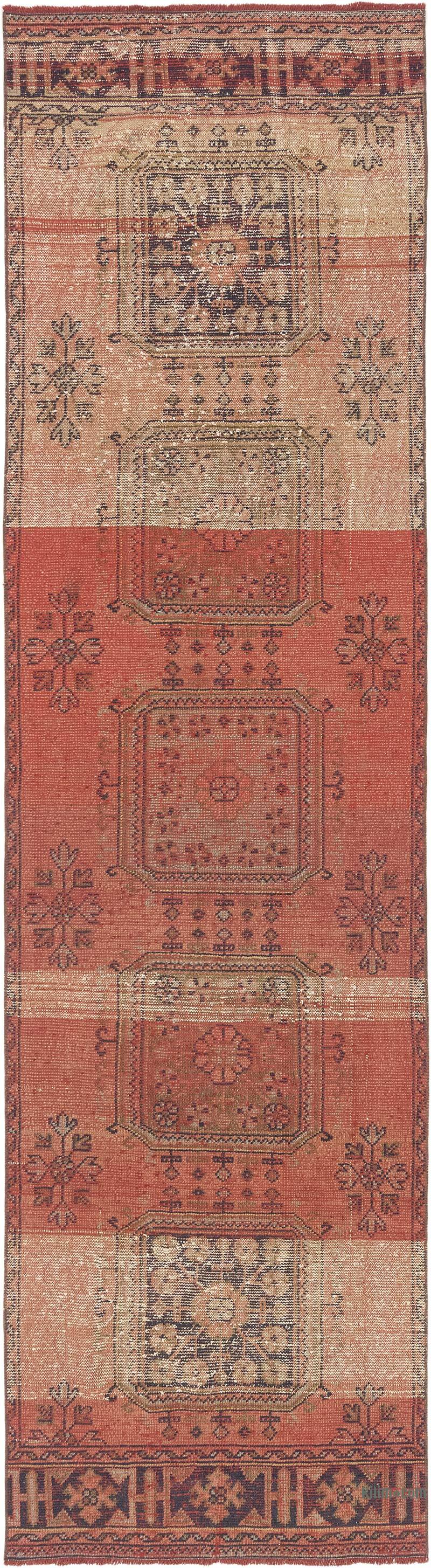 Alfombra Turca Vintage De Pasillo - 96 cm x 353 cm - K0072034