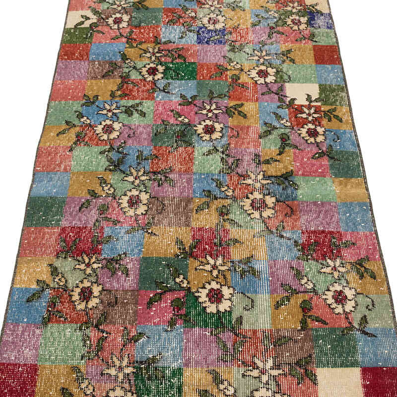 Vintage Turkish Hand-Knotted Rug - 2' 9" x 5' 7" (33" x 67") - K0072042