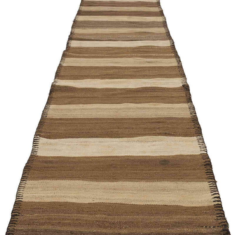Vintage Turkish Kilim Runner - 2' 7" x 11' 11" (31" x 143") - K0072048