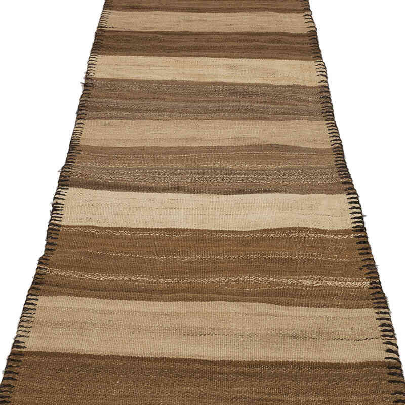 Vintage Turkish Kilim Runner - 2' 7" x 11' 11" (31" x 143") - K0072048