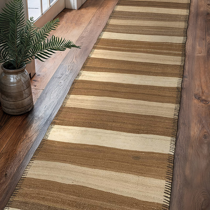 Vintage Turkish Kilim Runner - 2' 7" x 11' 11" (31" x 143") - K0072048