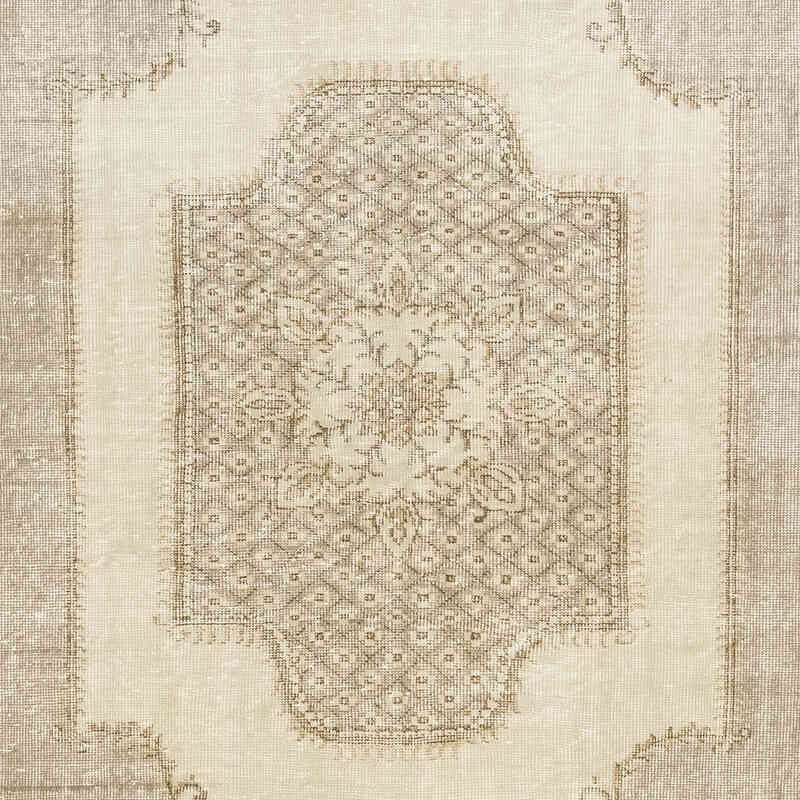 Alfombra Vintage Turca Anudada a Mano - 178 cm x 277 cm - K0072050