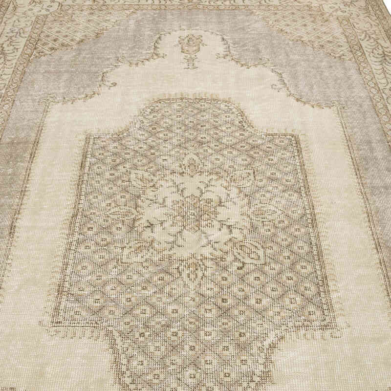Alfombra Vintage Turca Anudada a Mano - 178 cm x 277 cm - K0072050
