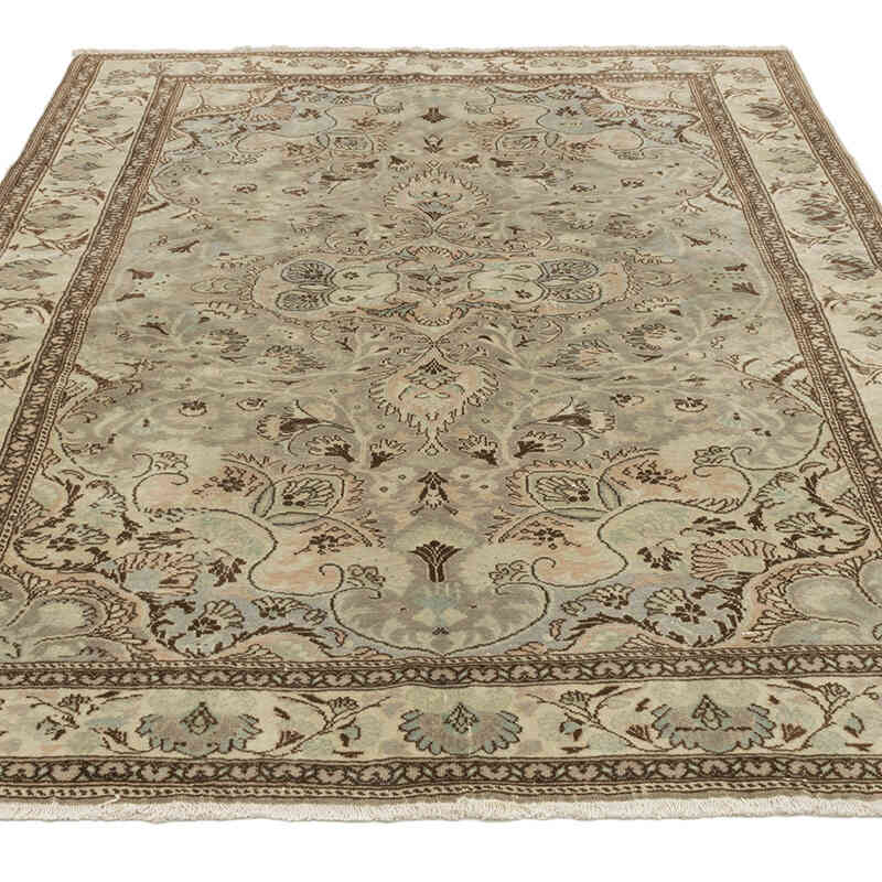 Vintage Turkish Hand-Knotted Rug - 4' 9" x 6' 11" (57" x 83") - K0072051