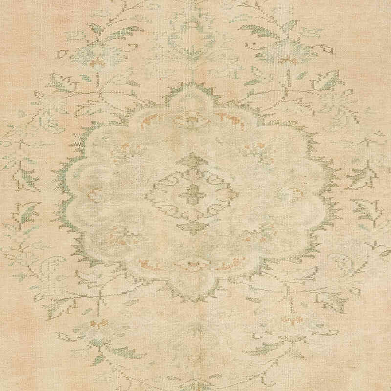 Alfombra Vintage Turca Anudada a Mano - 180 cm x 293 cm - K0072055