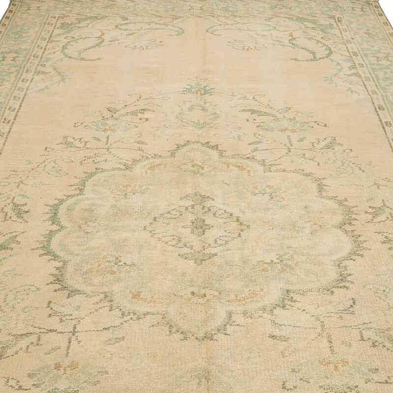 Alfombra Vintage Turca Anudada a Mano - 180 cm x 293 cm - K0072055