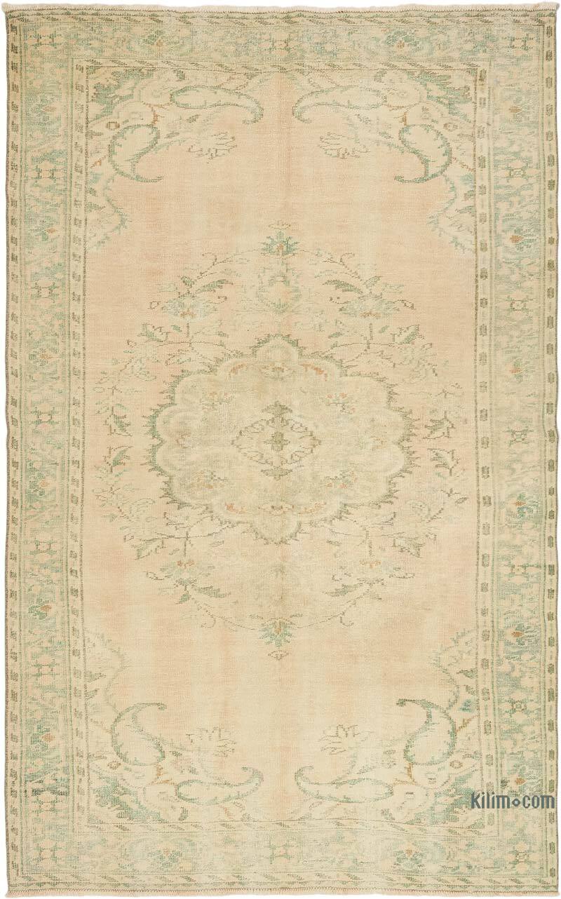 Alfombra Vintage Turca Anudada a Mano - 180 cm x 293 cm - K0072055