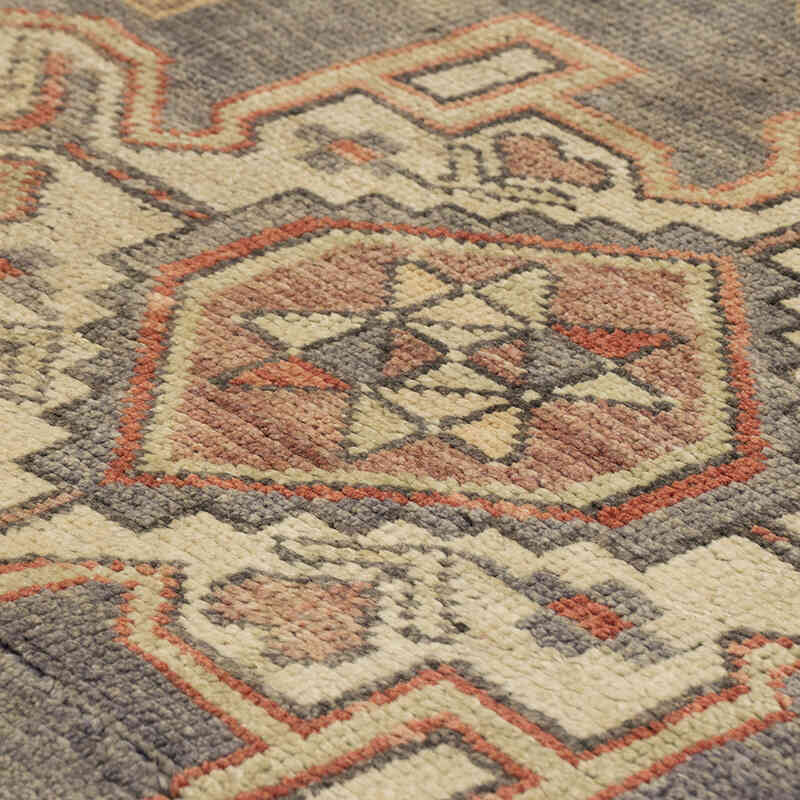 Vintage Turkish Hand-Knotted Runner - 2' 4" x 14' 9" (28" x 177") - K0072061