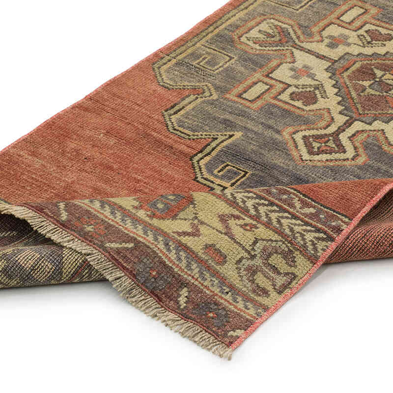 Vintage Turkish Hand-Knotted Runner - 2' 4" x 14' 9" (28" x 177") - K0072061