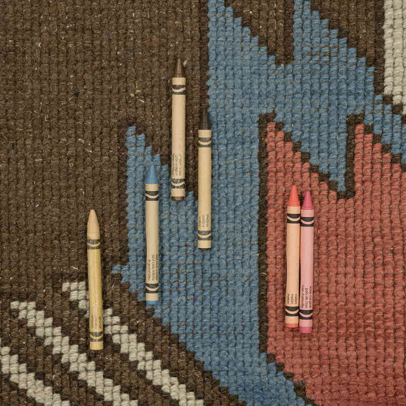 Alfombra Vintage Turca Anudada a Mano - 165 cm x 256 cm - K0072062