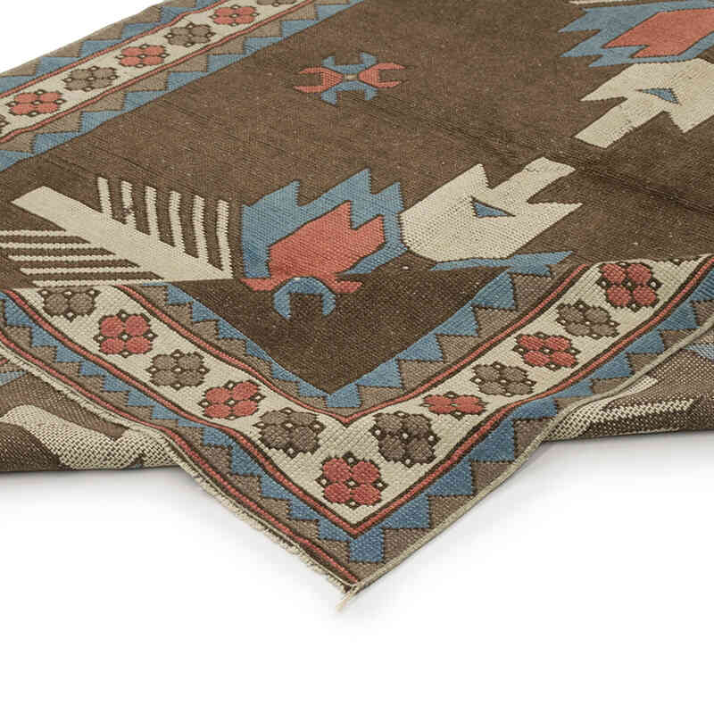 Alfombra Vintage Turca Anudada a Mano - 165 cm x 256 cm - K0072062