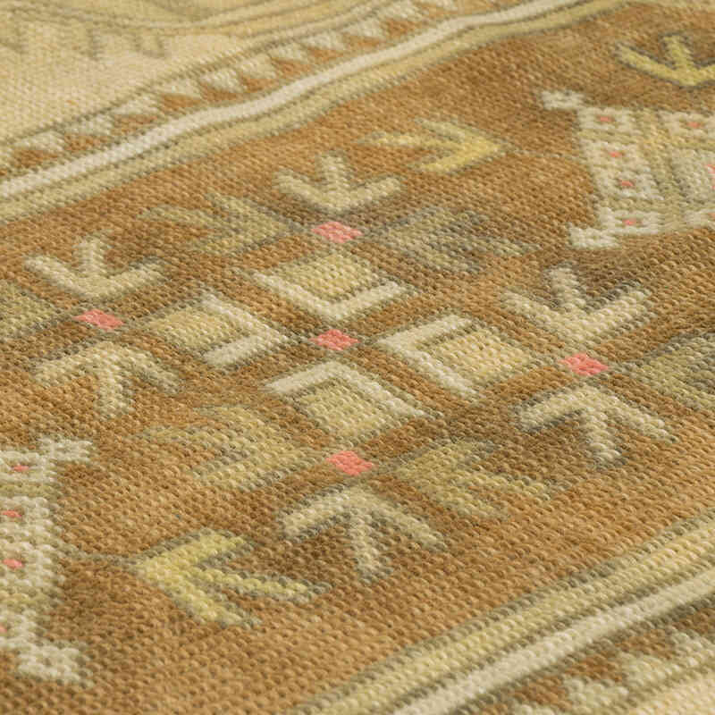 Vintage Turkish Hand-Knotted Rug - 4' 2" x 7' 6" (50" x 90") - K0072065