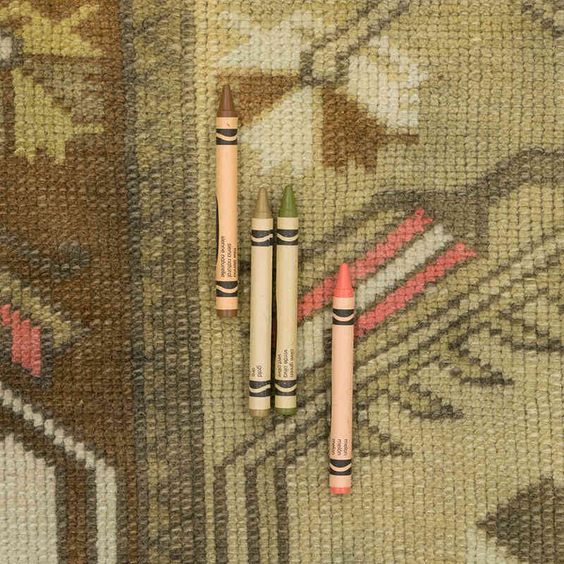 Vintage Turkish Hand-Knotted Rug - 4' 2" x 7' 6" (50" x 90") - K0072065