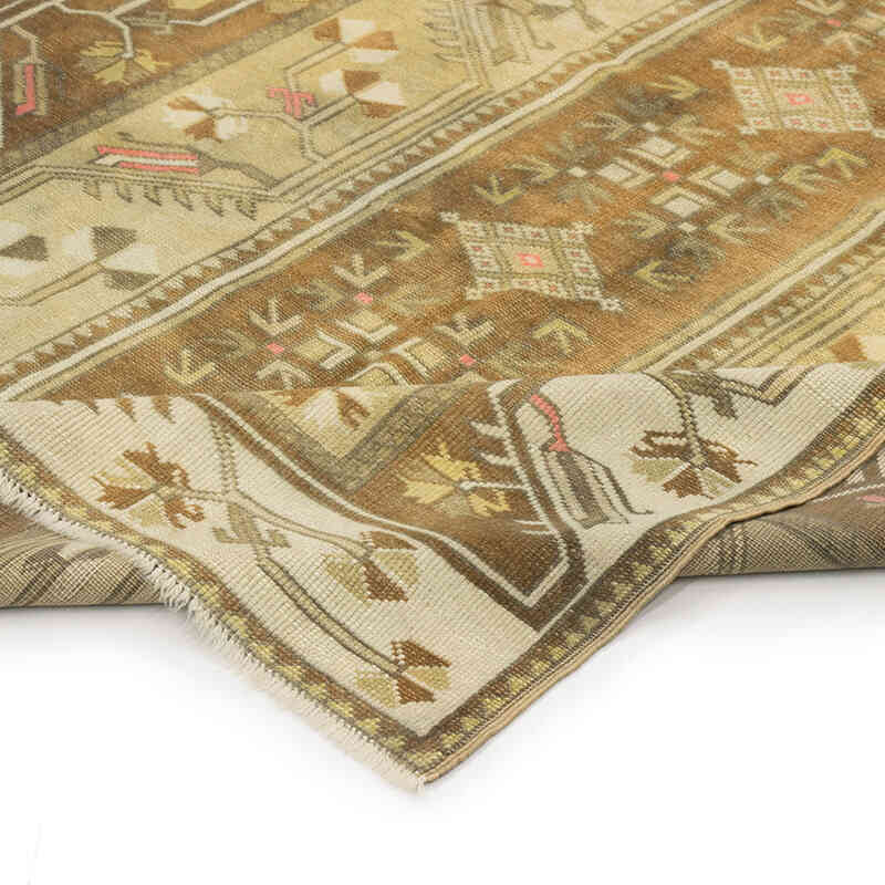 Vintage Turkish Hand-Knotted Rug - 4' 2" x 7' 6" (50" x 90") - K0072065