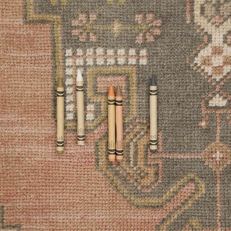 Alfombra Turca Vintage De Pasillo - 82 cm x 243 cm - K0072066