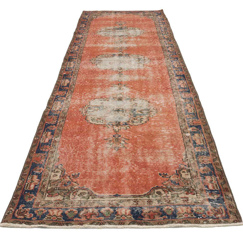 Alfombra Turca Vintage De Pasillo - 98 cm x 328 cm - K0072073