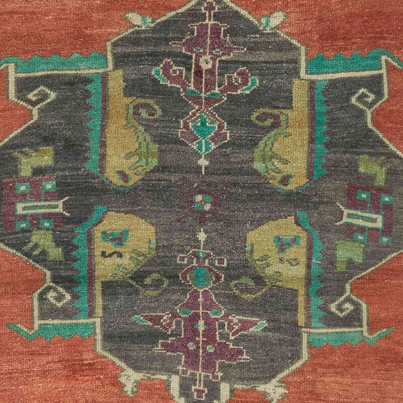 Alfombra Turca Vintage De Pasillo - 92 cm x 368 cm - K0072075