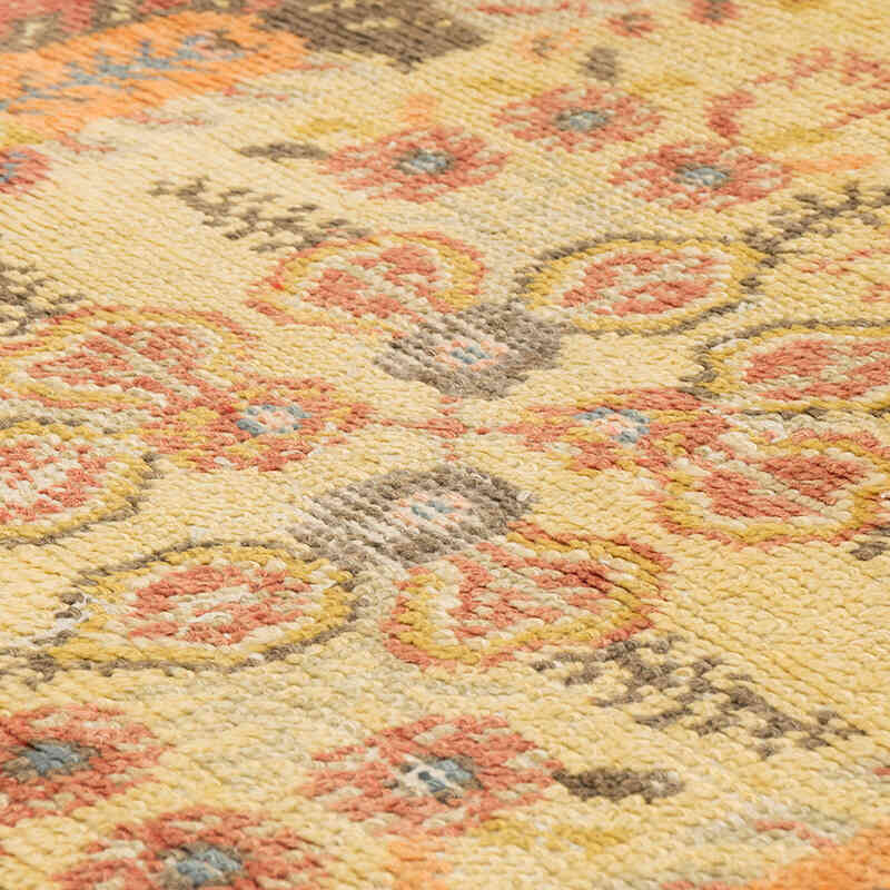 Alfombra Vintage Turca Anudada a Mano - 101 cm x 230 cm - K0072082