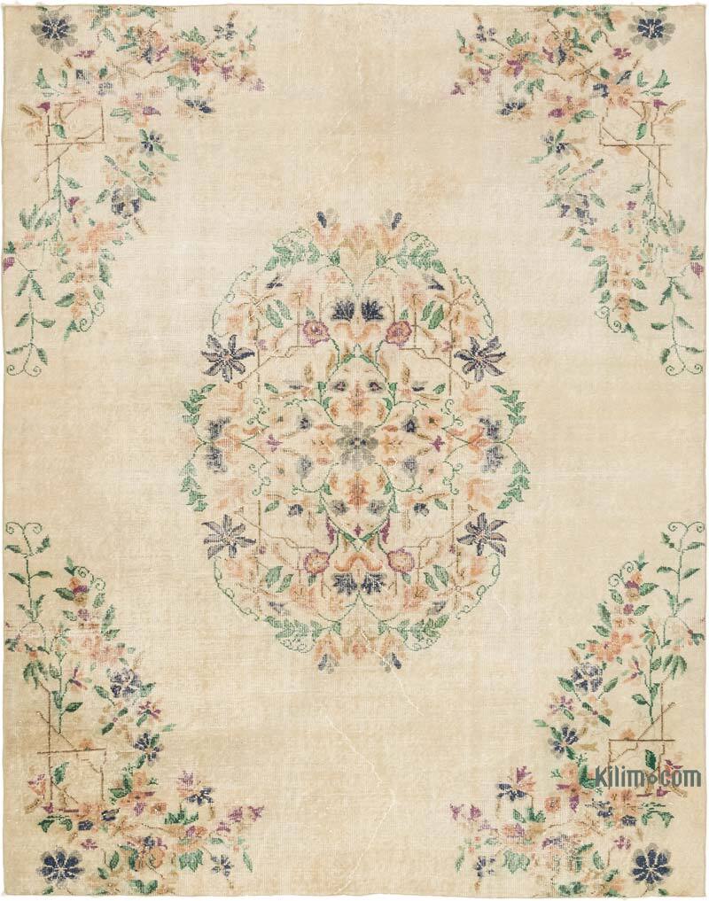 Alfombra Vintage Turca Anudada a Mano - 205 cm x 260 cm - K0072084
