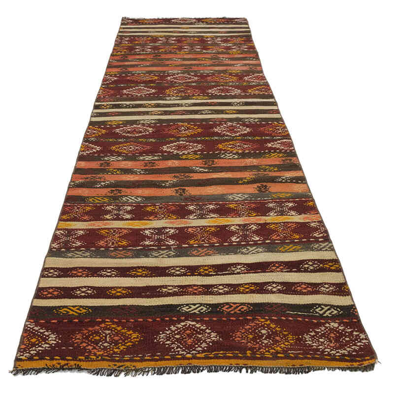 Alfombra Vintage Kilim Turca - 90 cm x 313 cm - K0072098