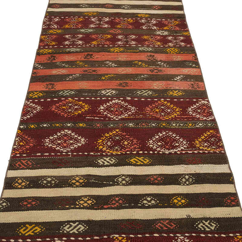 Alfombra Vintage Kilim Turca - 90 cm x 313 cm - K0072098