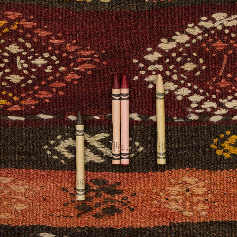Alfombra Vintage Kilim Turca - 90 cm x 313 cm - K0072098