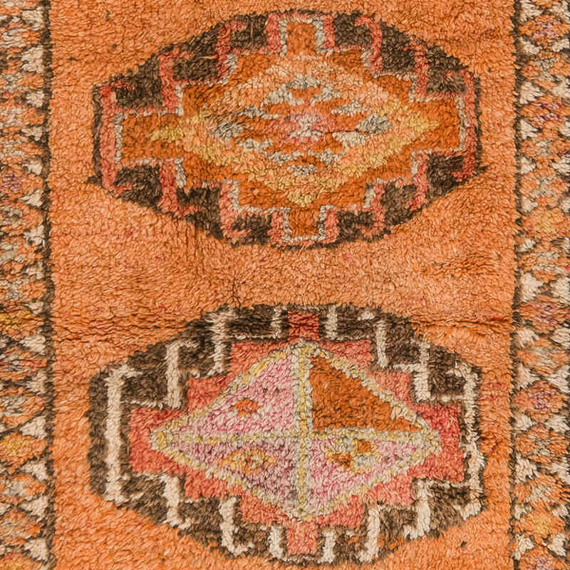 Vintage Tribal Runner Rug - 3' 4" x 11' 4" (40" x 136") - K0072100