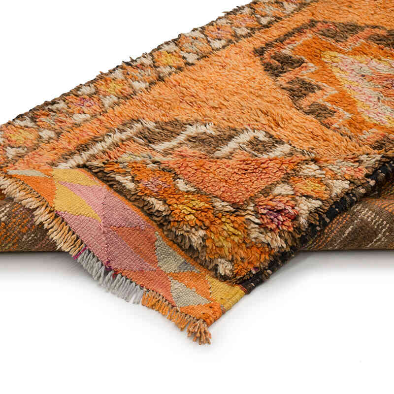 Vintage Tribal Runner Rug - 3' 4" x 11' 4" (40" x 136") - K0072100