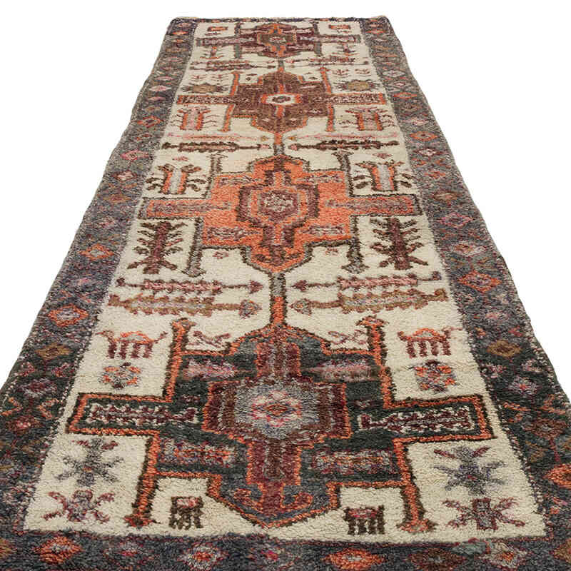 Alfombra Vintage de pasillo - 116 cm x 355 cm - K0072101