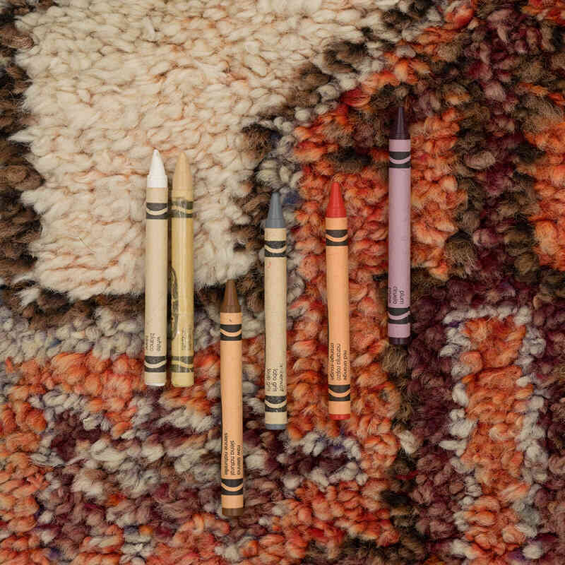 Alfombra Vintage de pasillo - 116 cm x 355 cm - K0072101