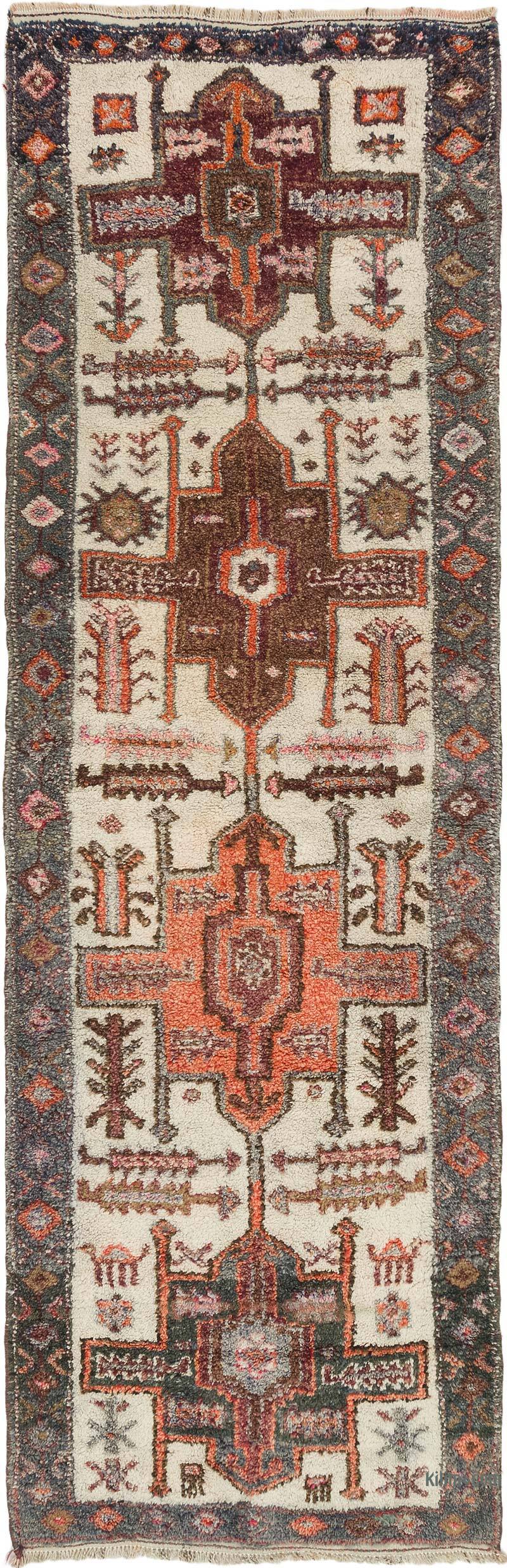 Alfombra Vintage de pasillo - 116 cm x 355 cm - K0072101