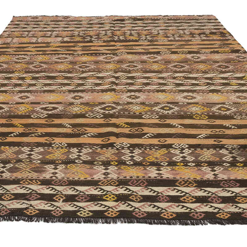 Alfombra Vintage Anatolian Kilim - 197 cm x 256 cm - K0072106