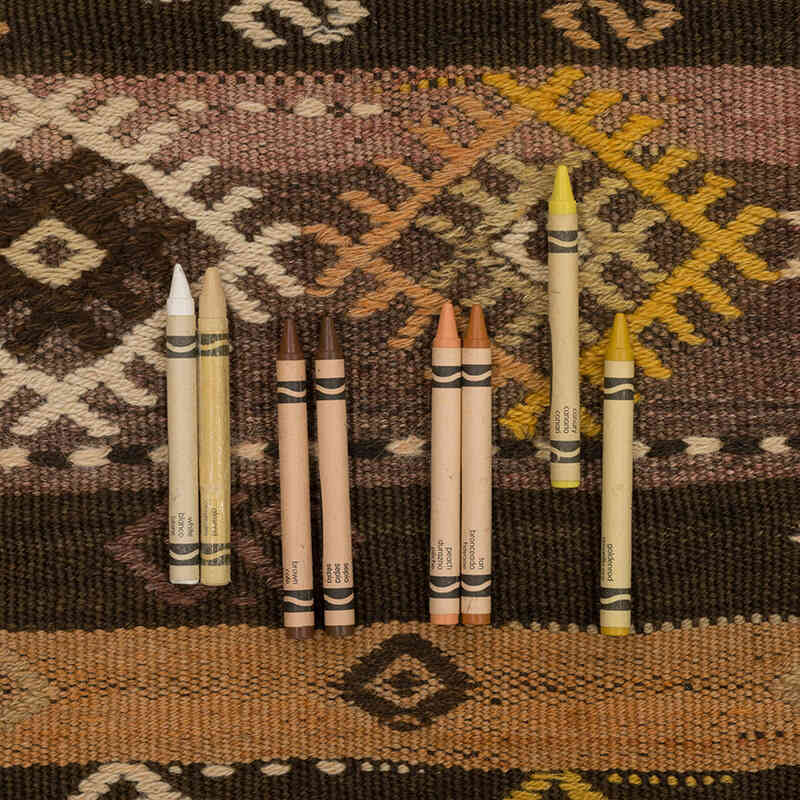 Alfombra Vintage Anatolian Kilim - 197 cm x 256 cm - K0072106