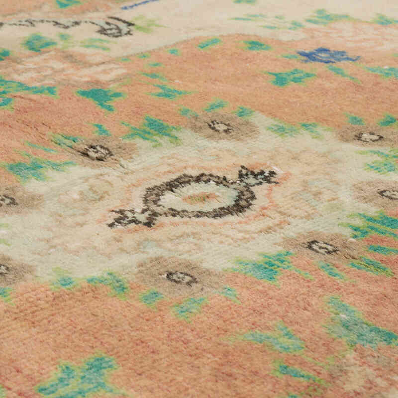 Alfombra Vintage Turca Anudada a Mano - 194 cm x 275 cm - K0072109